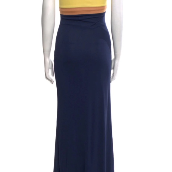 Staud Colorblock Pattern Long Dress Size S - Picture 7 of 7